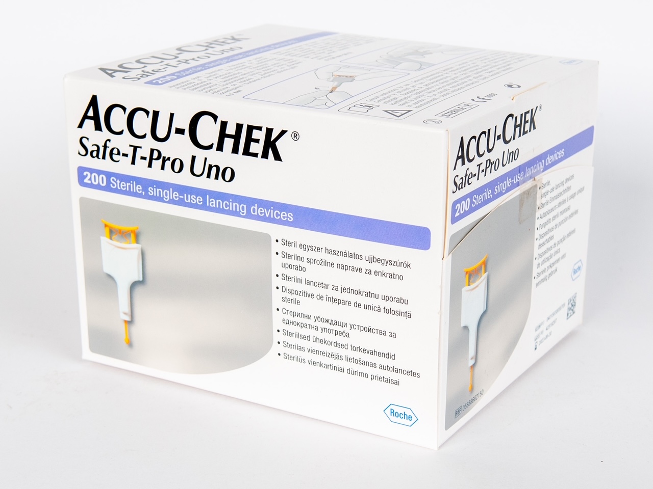 Accu-Chek Safe-T-Pro Uno gelb