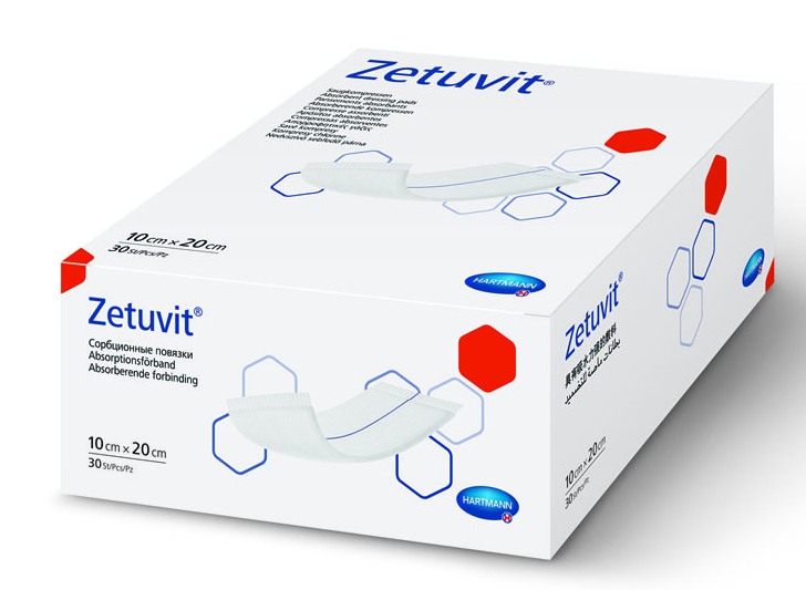 Zetuvit Plus Silicone Saugkompressen