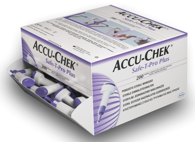 Accu-Chek Safe-T-Pro Plus lila