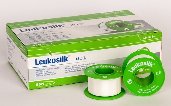 Leukosilk AP 5mx2,50cm mit Schutzring