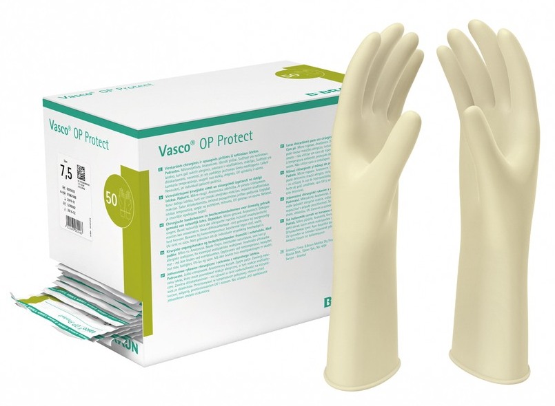 Vasco sensitiv Latex-OP-Handschuhe