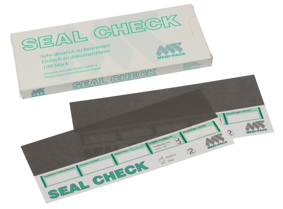 Seal Check Teststreifen